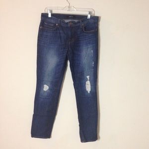 J Brand Aidan Mid Rise Dark Wash Jeans Size: 28